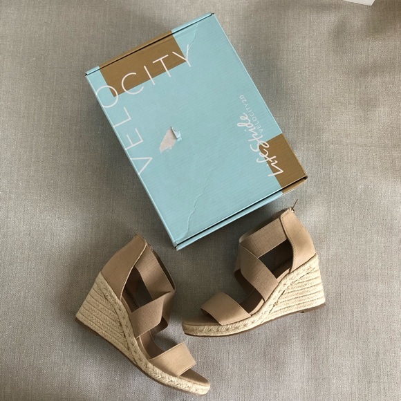 LifeStride Womens Thrive Strappy Espadrille Wedge Sandal, Taupe, 8 US - Picture 3 of 14